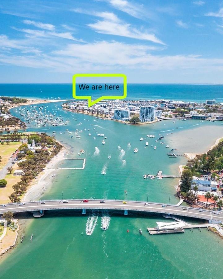 Апартаменты The Hutt On Mandurah Marina Экстерьер фото